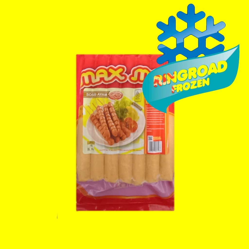 

MAX MAX SOSIS AYAM 500 GR - 15 PCS