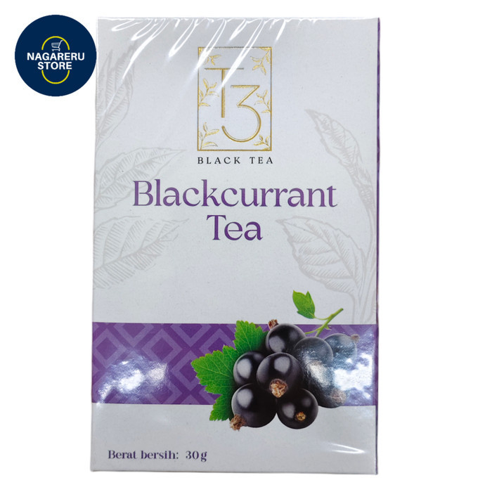 

T3 black tea blackcurrant tea 30gr