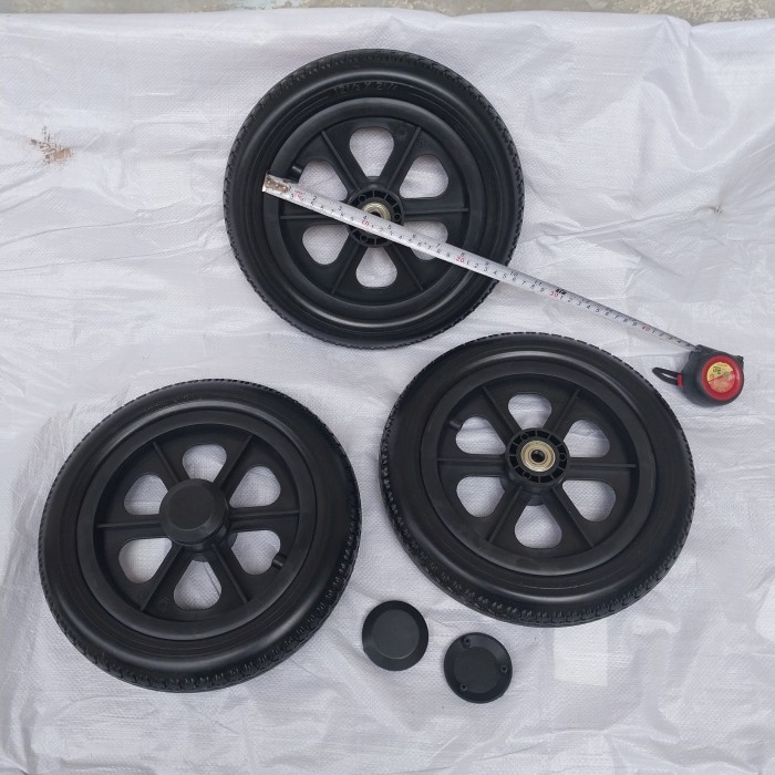 velg + ban mati kursi roda ukuran 12 harga termurah