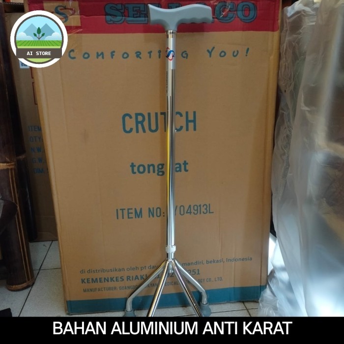 TONGKAT JALAN KAKI 4 SELLA /TONGKAT KAKI 4 /ALAT BANTU JALAN KAKI 4