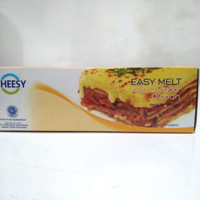 

Cheesy Easy Melt Cheddar Cheese 500gr / Keju