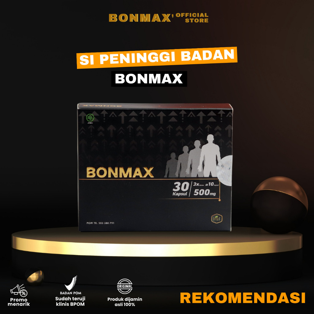 Bonmax Peninggi Badan Isi 30 Kapsul