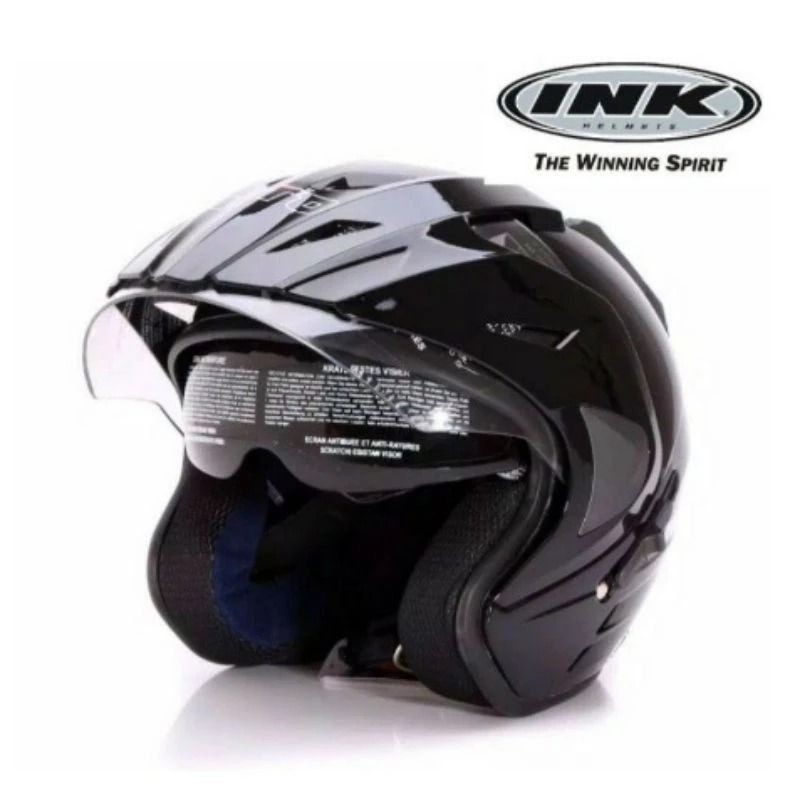 HELM INK DOUBLE VISOR jp8 Helm double visor T1 TERMURAH BUKAN ORI