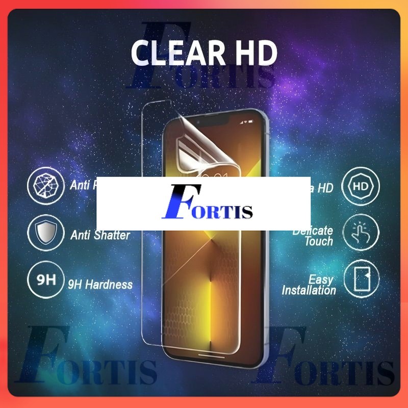[ FORTIS ] TG Hydrogel Anti Gores Itel S23 S23+ PLUS S32 LTE S33 S16 PRO VISION 1 PRO PLUS VISION 2 