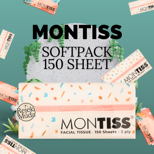 [ MONTISS ] TISSUE Montiss Facial Tissue 150 Lembar 2 Ply Lembut