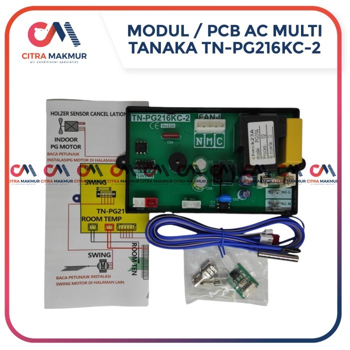 (FS) Modul PCB AC Multi Remote Universal Board Tanaka TN PG216KC 2