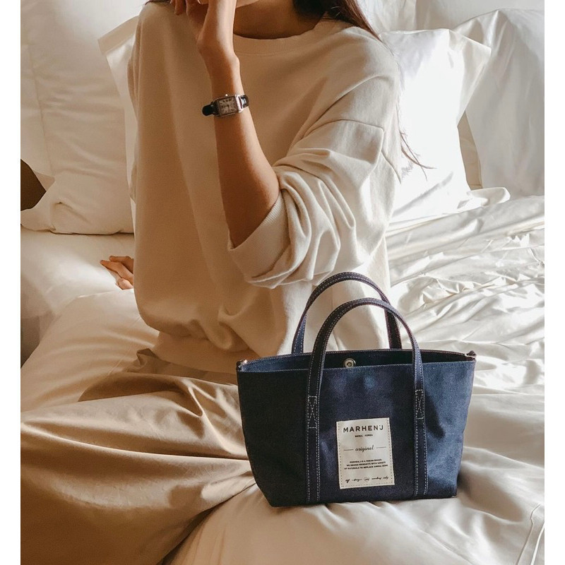 TAS WANITA KOREA /  TOTE MJ LAVIE JEANS MINI / HAND SLING BAG KOREA / LAVIE MINI SLING BAG / TAS SEL