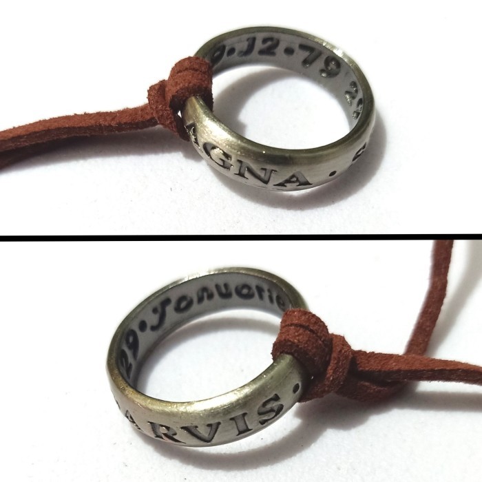 kalung cincin 2 cm uncharted francis drake ring
