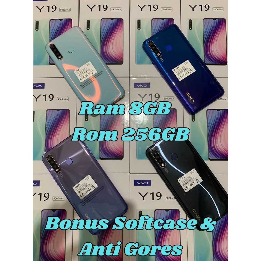 VIVO Y19 RAM 8GB / INTERNAL 256 GB