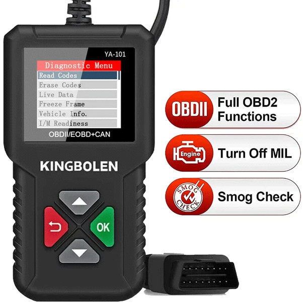 Pembaca Kode Diagnostik Mobil OBD2 Car Engine Scanner Tool - YA101