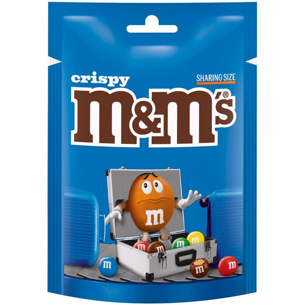 

M&M's Crispy Chocolate 187gram asal Eropa