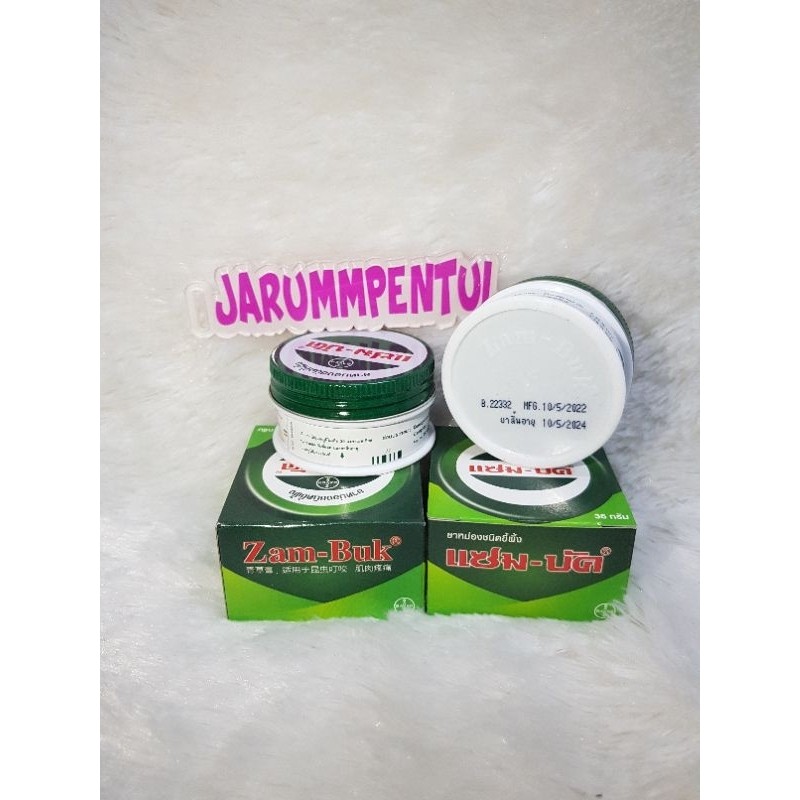 READY ZAMBUK THAILAND / ZAMBUK 100% ORIGINAL ZAMBUK THAILAND BANGKOK 8gr 18 gr 36 gr