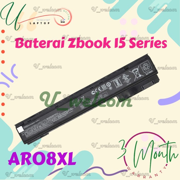 Baterai AR08XL ZBook 17 Series HP ZBook 17 G1 17 G2