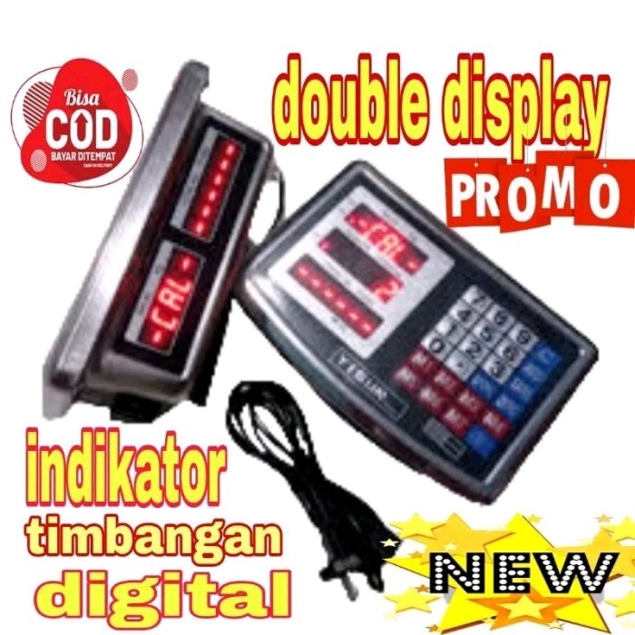 indikator display timbangan/kepala timbangan digital - indikator yisun