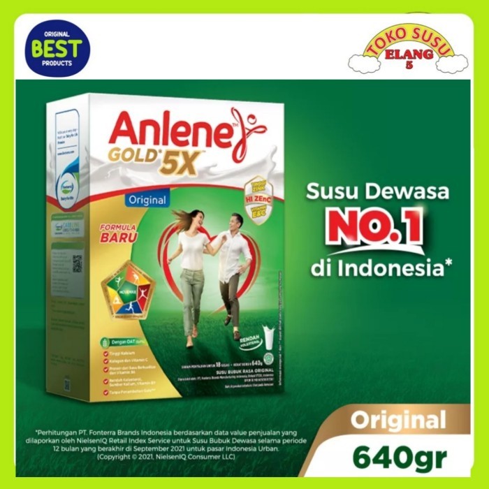 

[[PROMO]]BEST SELLER Anlene Gold Plus Original 650gr - Susu Bubuk