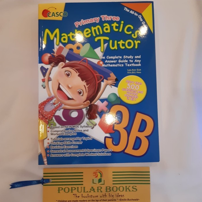 

Primary 3 Mathematics Tutor Set A & B