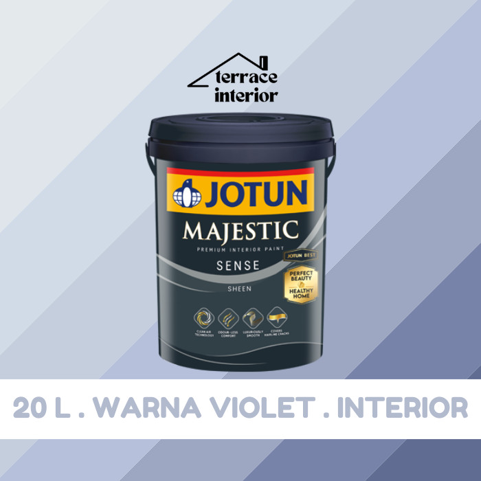 Cat Tembok Majestic Sense Interior Jotun warna Violet 20 L