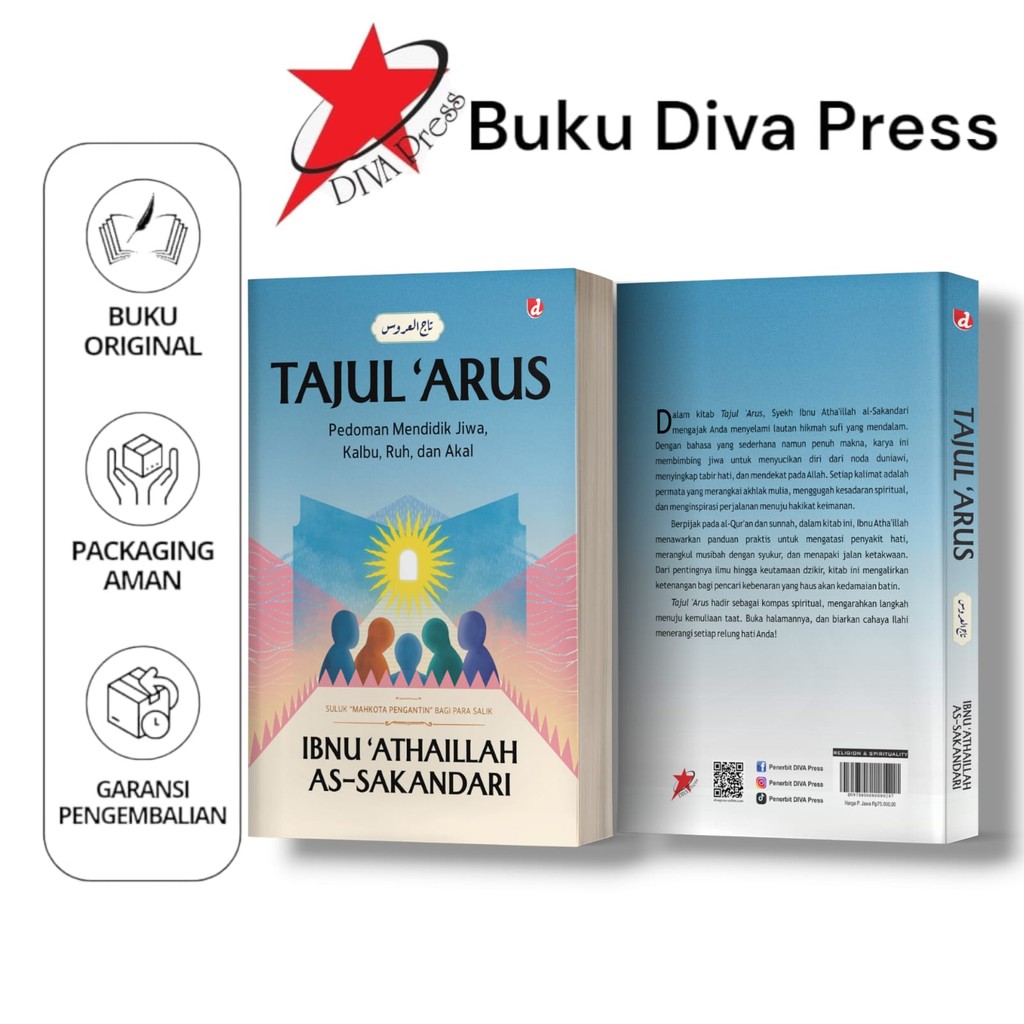Buku Tajul ‘Arus - Ibnu ‘Athaillah as-Sakandari DIVA Press