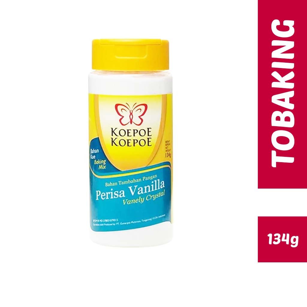 

TERLARIS Koepoe Vanilla Vanili Crystal 134gr botol besar Vaneli Kupu