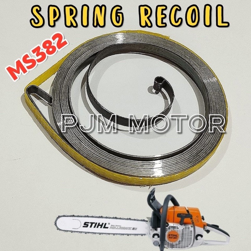 

Ms382 Spring recoil per engkol mesin chainsaw senso sinso sthil stihl Ms 382 amplas