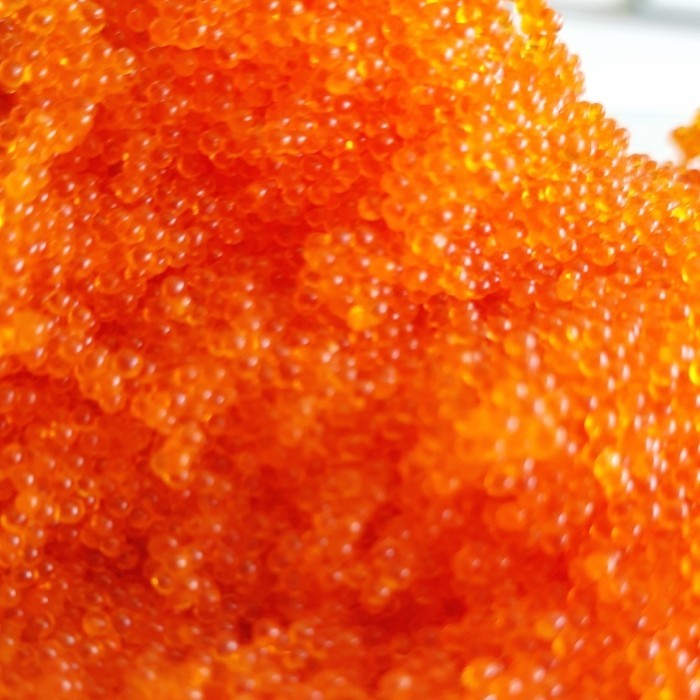 

tobiko orange telur ikan terbang