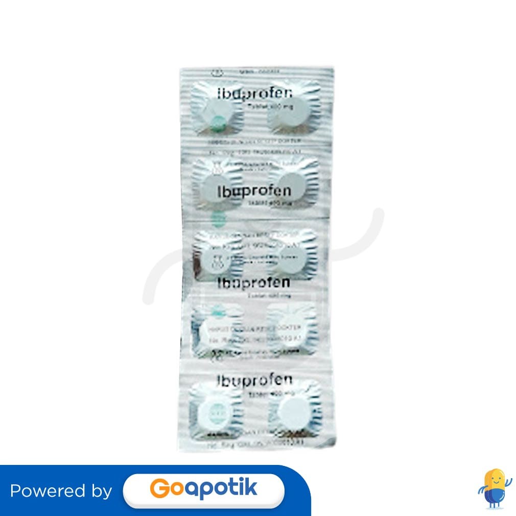 Ibuprofen Rama 400 Mg Strip 10 Tablet