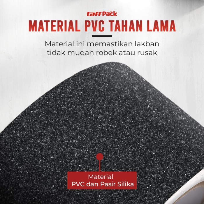 

Promo Lakban Stiker Lantai Tangga Kasar 5M Anti Slip Licin Sticker Kamar Mandi Tape Safety Grip Walk Traction - Hitam 5m x 5cm terlaris