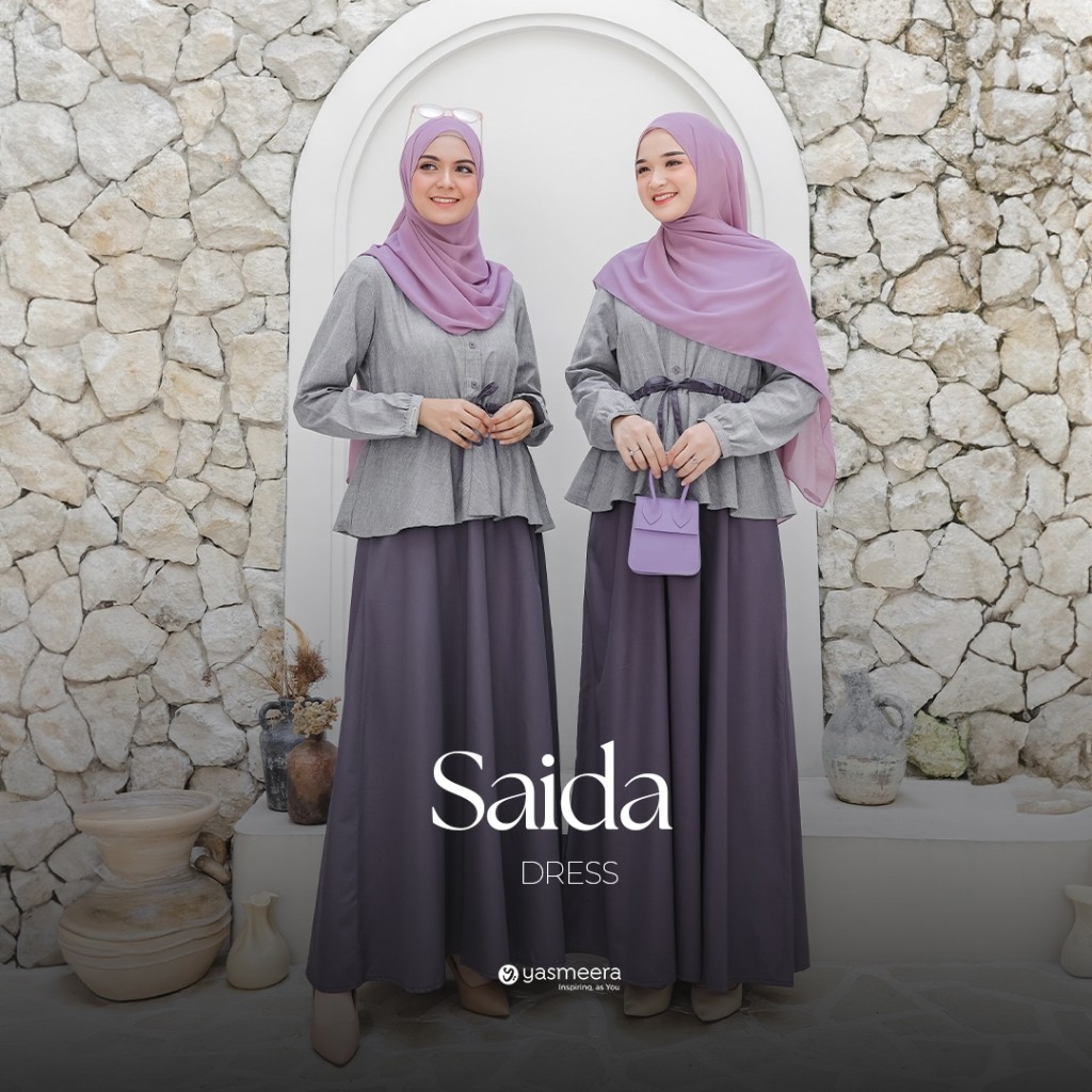 Saida Dress By Yasmeera (ghafa)
