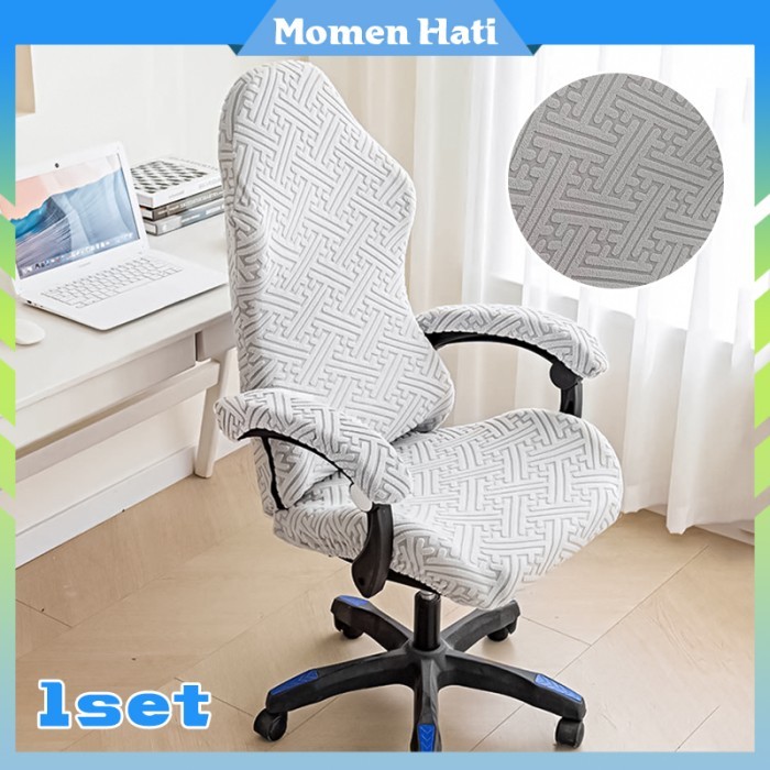 Cover Kursi Kantor Putar Anti Selip / Penutup Sarung Kursi Universal / Penebalan Dan Kehangatan GDZ