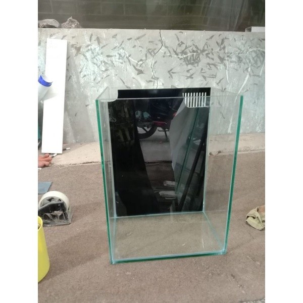 Aquarium laut 30x30x40 filter belakang