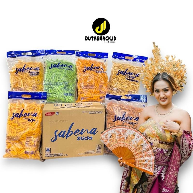 

1 karton sabena New isi 6 karung rasa mix bisa COD Camilan Jagung