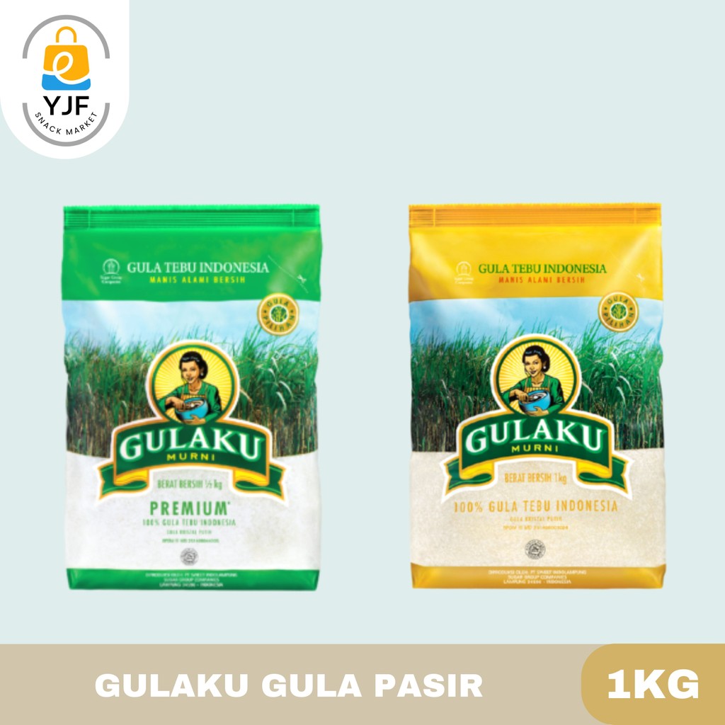 

Gulaku Gula Tebu Alami / Premium 1 KG