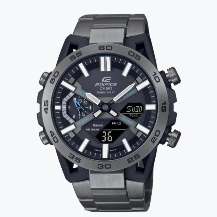 Promo Original Casio Edifice ECB-2000DC-1ADF Jam Tangan Pria ECB-2000DC-1A ECB2000DC Garansi 2 Tahun