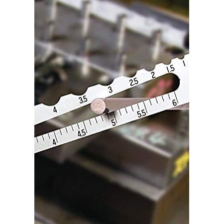 

SHINWA 73570 Alat Ukur Diameter Radius Scale A1 R0.5-7-73