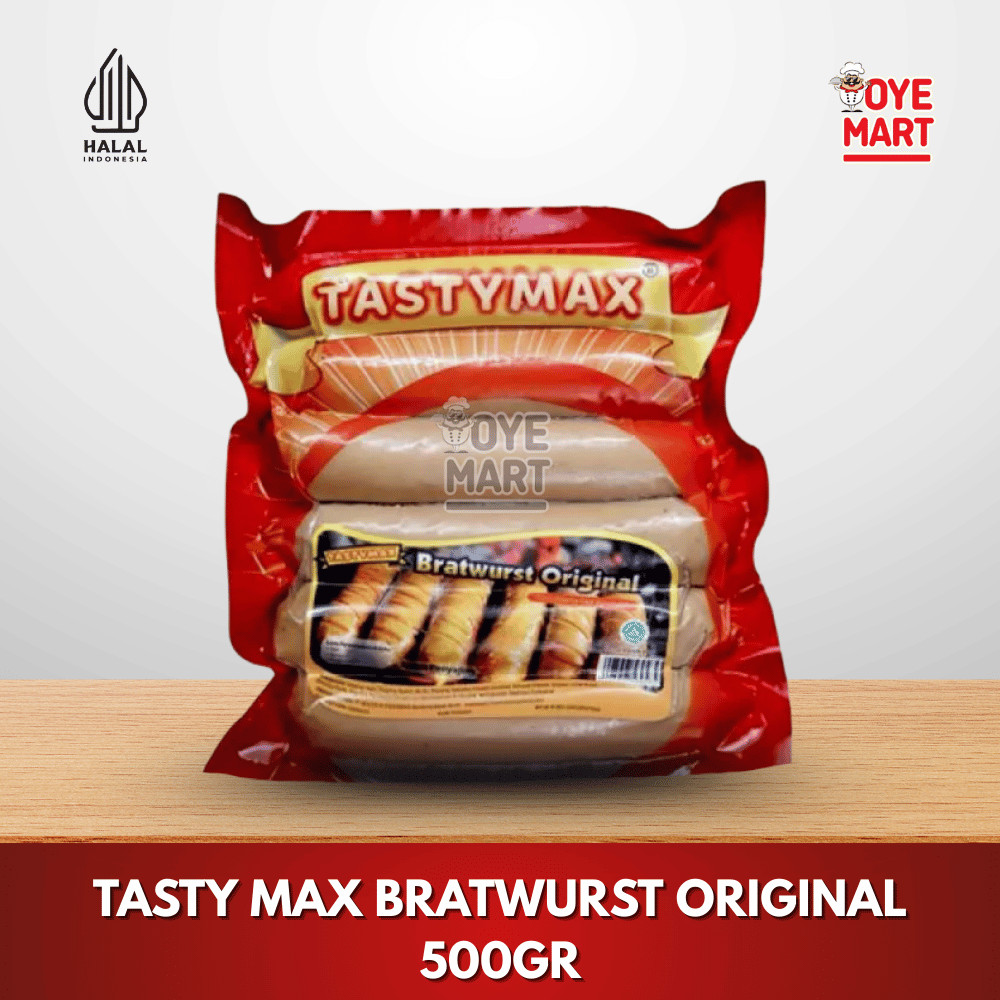 

TASTY MAX BRATWURST ORIGINAL 500GR