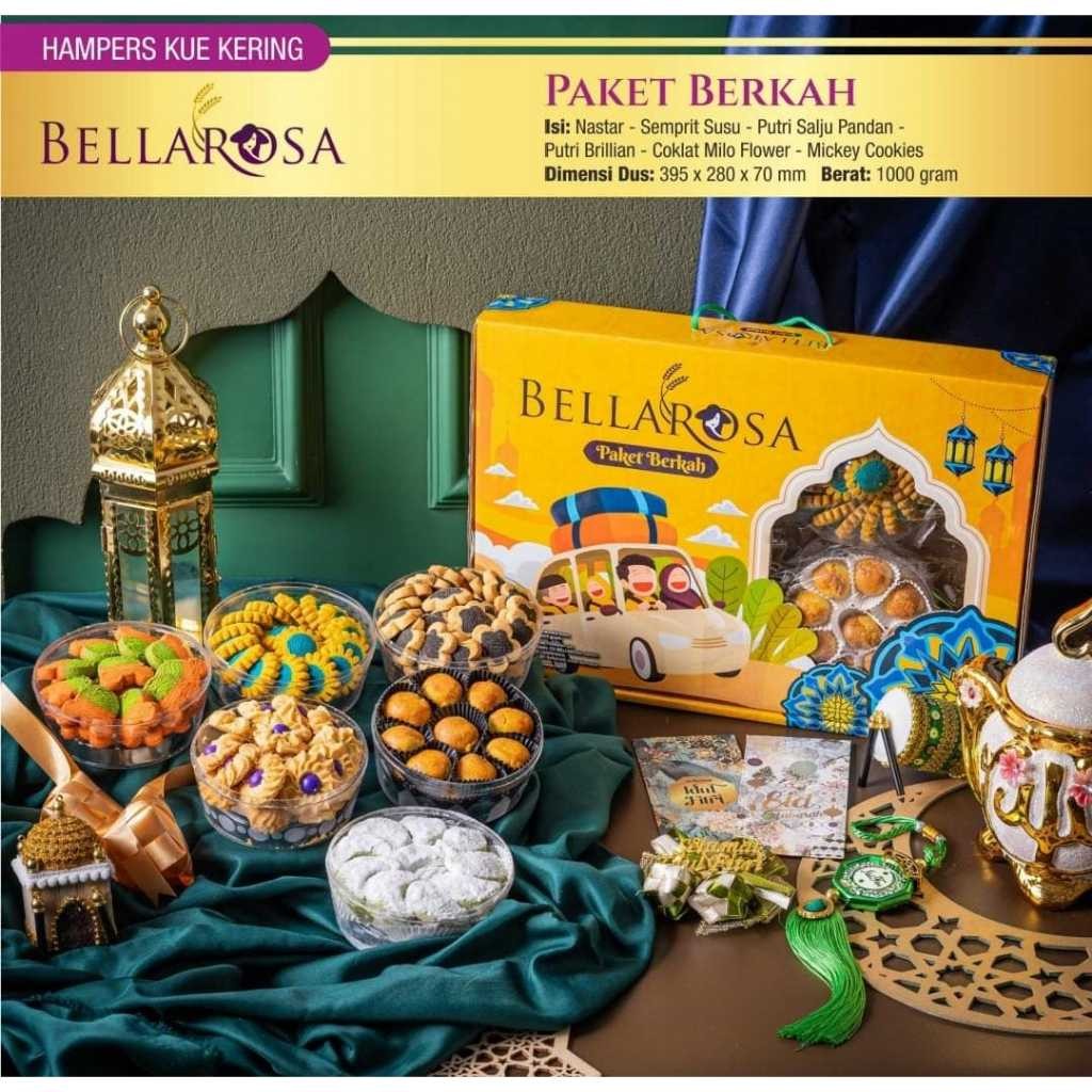 

MEMELASHOP Parcel Ramadhan Bellarosa/ kue kering/kue coklat murah idhul fitri