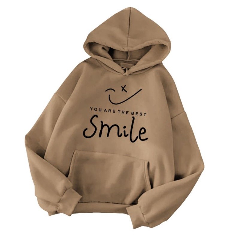 SMILE~√ Jaket Hoodie Anak Perempuan Usia 5 6 7 8 9 10 11 12 13 14 15 Tahun Sweater Hoodie Anak Cewek