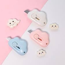 

ATS CUTTER MINI PISAU PEMOTONG KERTAS MINI SILET PORTABLE BENTUK KUCING CAT TAJAM