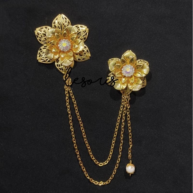 PROMAX Bros bunga rantai rumbai juntai kebaya bros janggan bros bali bros kupu