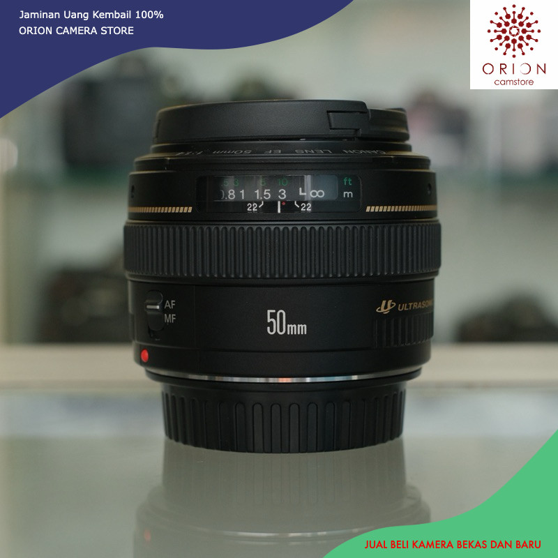 Lensa Fix Canon 50mm f1.4 USM