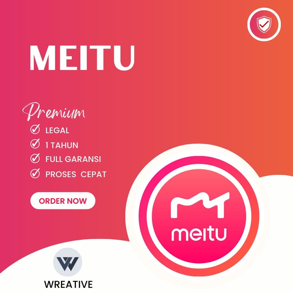 Meitu Pro Premium 1 Tahun For All Device [IOS & Android]