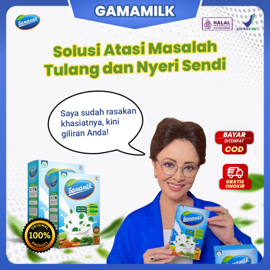 

SUSU ETAWA GAMAT GAMAMILK - Solusi Atasi Masalah Sendi dan Tulang, Asam Urat, Rematik, Sesak Nafas