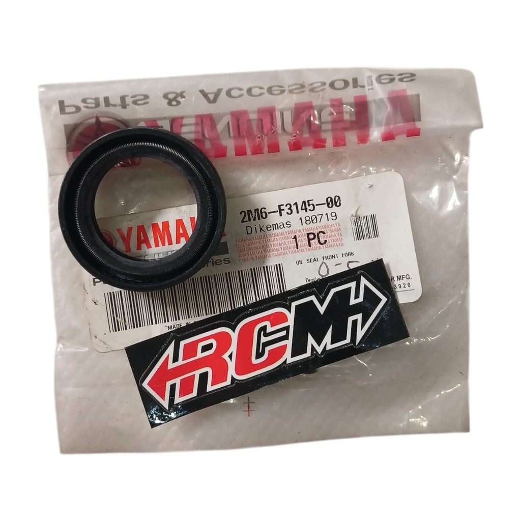 2M6-F3145-00 SIL SEAL SOK SHOCK SKOK DEPAN L2G L2SN A100 GL 100 ASLI ORI ORIGINAL YAMAHA YGP PARTS