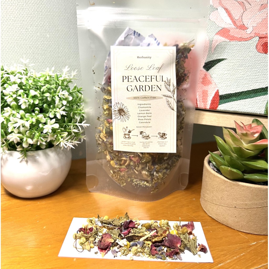 

Herbanity - Peaceful Garden / Anxiety & Relaxing Tea - READY STOCK