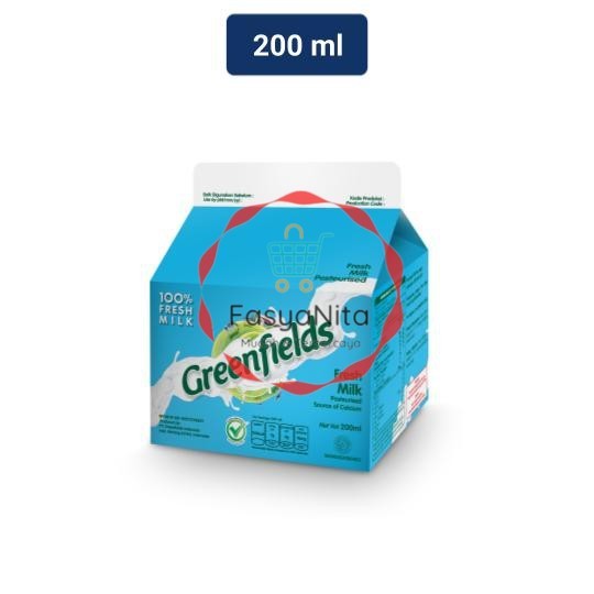 

Greenfields Fresh Milk Full Cream 200 ml - Fasyanita Denpasar