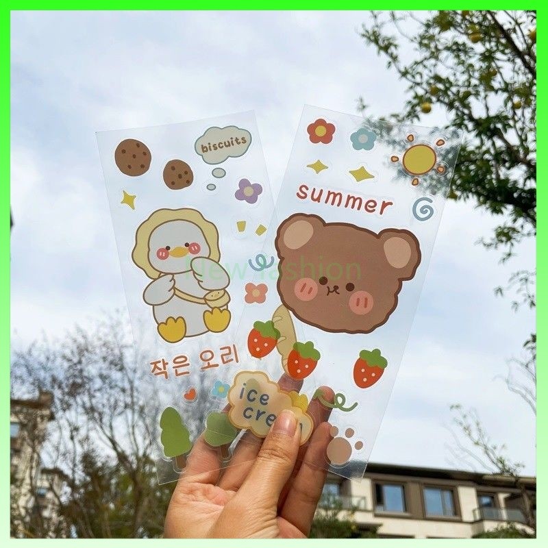 

Stiker Kartun/Stiker Buku Harian Kartun DIY/Stiker Telepon Botol Air