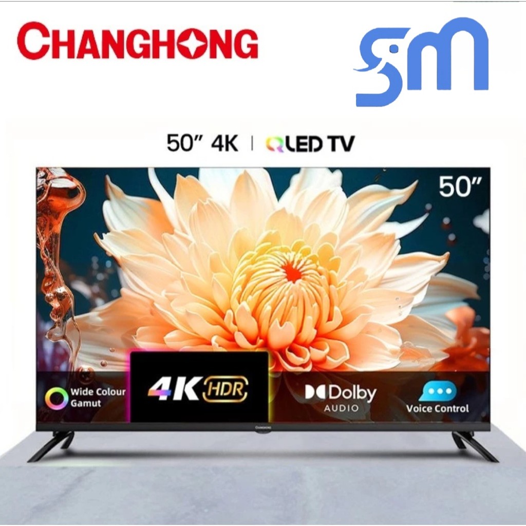 LED TV Changhong 50 inch U50QCN1 QLED Google Android Smart TV Chang Hong