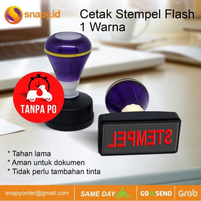 

Cetak Stempel Flash| Stample Flash 1 Warna - Tiga Warna, KECIL