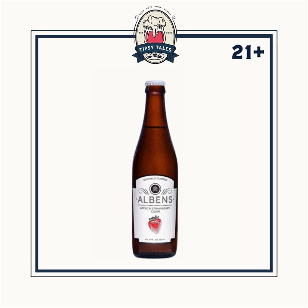 

Albens Apple Cider Strawberry 330ml