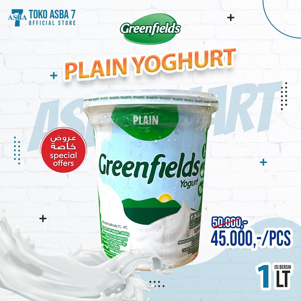 

GREENFIELDS YOGURT PLAIN 1000G